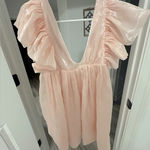 Shimmery Light Pink Dress SIZE SMALL Photo 0