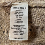 Sundance  Koko Cowl Neck Sweater Dress XL Chai Tan Photo 5