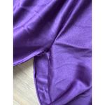 Vintage 70s Disco Nightclub Dress Purple Size small Sparkle Statement Style USA Photo 7