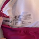 One Piece B2Prity Swimsuit Womens Medium Pink High Neck  Halter Ruched Photo 9