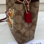 Coach Signature Canvas Rainbow Mini Bucket Bag Photo 3