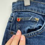 Hudson Jeans Hudson Mid Rise Skinned Jeans Womens 26 Medium Wash Flat Pockets Blue Denim Photo 5