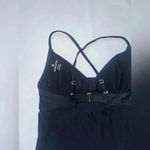 Athleta  Knot Front Tankini, Black SIZE 34
B/ C Photo 4