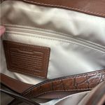 Coach 17646 Brown Crocodile Should Bag Photo 3