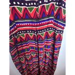 Maggy London Vintage 80s 100% Silk Dress Size M/L Vintage 16 Retro Photo 2