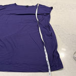 Eileen Fisher  Deep Purple Dress Large Photo 7