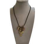 Ralph Lauren Vintage  Necklace Statement Chunky Curb Drops Chain Gold Tone 18”NWT Photo 2