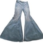 Free People just float on flare jeans stretch denim jeggings western bohemian Photo 4