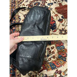 Liebeskind Berlin Black Leather And Cowhide Large Satchel Quiet Luxury Bag Photo 2