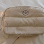 Lululemon  Belt Bag White Puffy Photo 0