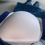 South Point Blue Geometric Tankini Criss Cross Back Adjustable Straps Top 16W Photo 5