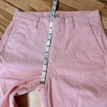 Outerknown  Women's Sz 4 Avery Corduroy Flared Pants Pink 10" Rise 29x33 Photo 5