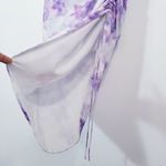 For Love & Lemons Lavender Zinna Midi Dress Photo 4