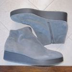 Lucky Brand Women's Gray Leather Karma Wedge Booties size US 10 M Photo 3