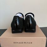 Donald Pliner NIB  Adeline Black Caviar Slip On Comfort Smoking Loafer Size 6.5 Photo 6