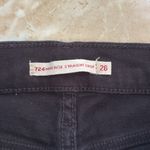 Levi's 724 high rise straight crop Jeans in Black Levi’s premium Photo 6