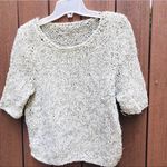 Handknit cotton gauze blend pullover sweater Size undefined Photo 0