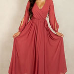 NWOT Joyfolie Aniya Bridesmaid Dress is Camellia Size XS Pink Photo 0