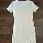 BP Short sleeve white T-shirt dress Photo 0