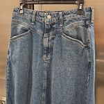 We The Free ๐FREE PEOPLE ๐ Come As You Are Denim Maxi Skirt ~ Blue UK 4 NWOT Photo 9