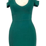 Bebe  x Naven Half Sleeve Bandage‎ Bodycon Dress Botanical Green Size XXS Photo 0