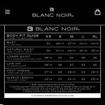 Blanc Noir Motion Panel Zip Puffer Jacket Black Hooded Size XS Mixed Media Photo 13