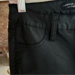 Hammer Jeans  Skinny Moto Coated Black Faux Leather Pants 3 Gorpcore Streetwear Photo 5