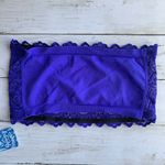 Free People NWT  Reversible Lace Bandeau Bralette in Sapphire Photo 0