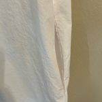 COS White Voluminous Poplin Collared Cotton Shirt Dress Size 4 Classic Modern Photo 5