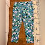Lilly Pulitzer  Womens Corso Pant Sz 16 Luxletic Spearmint Golf Till You Drop Photo 1