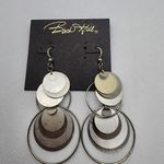 Birch Hill Silver Tone Dangling Earrings Silver Photo 0