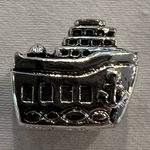 Vintage St. Kitts Cruise Ship Rare Charm Silver Photo 0