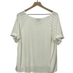 Modcloth Sporty Vibes Knit Top - Ivory - 1X Photo 2