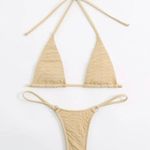 Boutique Cream, Boho, Bikini Set Photo 4
