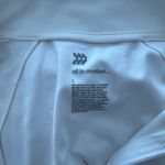 All In Motion White athletic Zipup  Photo 1