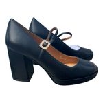 Lisa Vicky Bobble 9M Black Sheep Napa Chunky High Heel Mary Jane Platform Pumps Size 9 Photo 9