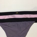 PilyQ  Amethyst Color Block Banded Full Swim Bottom Photo 9