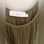 Zimmermann  Belted Crinkled Jumpsuit playsuit in army green size 0/Small Photo 4
