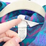 Columbia  Womens Vintage 90s Made in USA Fleece Aztec Print Outdoor Jacket Size L Photo 4