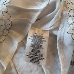 Anthropologie  Maeve White Floral Lace Macie High Neck Tank Top Photo 5