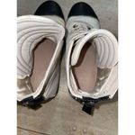Stuart Weitzman  zipit leather hightop sneaker 9M White‎ Black Photo 5