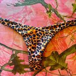 Seafolly sea molly leopard cheetah / animal print bikini bottoms cheeky high waisted thong with hygiene sticker (NEW with tags!!!) Photo 5