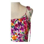 Showpo Dress Women 8 Pink Packed Floral Print Monaco‎ Midi Boho Cottagecore Photo 5