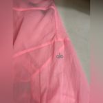 Alo Yoga  NWT Cropped 1/4 Zip Aerial Pullover Lightweight Jacket Neon Bubblegum Photo 7