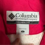 Columbia  Sherpa lined coat size large‎ hot pink white black Photo 3