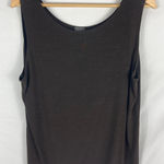 Chico's  Travelers Brown Tank Top Size 3 / XL Photo 0