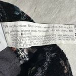 ZARA  Pants  Floral Velvet Boho Wide leg  Size  Small Photo 6