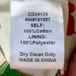 TCEC Think Of Me Cottagecore Floral Shift Dress Bodice Ruffled Collar Puff Sleeves L Photo 8