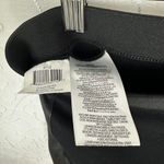 BCBG MaxAzira Bayle Pants Womens Medium Black Faux Leather Accents Photo 4