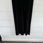 Coldwater Creek Women’s Large Black Slinky Stretchy Acetate Maxi Dress Photo 4
